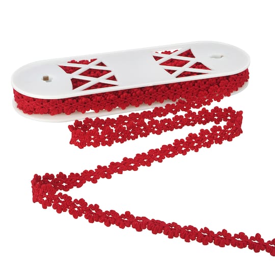 0.8" Crochet Flower Lace Trim by Celebrate It